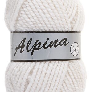 Lammy Yarns Alpina 6 - 005 Wit