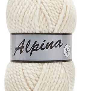 Lammy Yarns Alpina 6 - 016 Crème