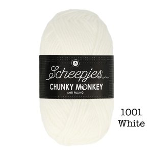 Scheepjes Chunky Monkey - 1001 White