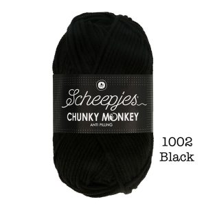Scheepjes Chunky Monkey - 1002 Black