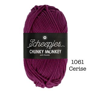 Scheepjes Chunky Monkey - 1061 Cerise