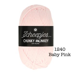 Scheepjes Chunky Monkey - 1240 Baby Pink