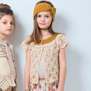 Haakpakket Kindervestje Goldie