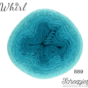 Scheepjes Whirl - 559 Turquoise Turntable