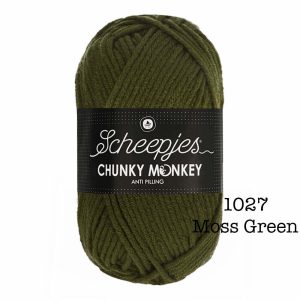 Scheepjes Chunky Monkey - 1027 Moss Green