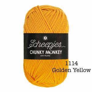 Scheepjes Chunky Monkey - 1114 Golden Yellow