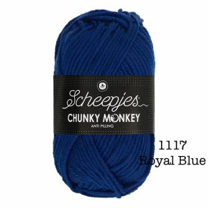 Scheepjes Chunky Monkey - 1117 Royal Blue