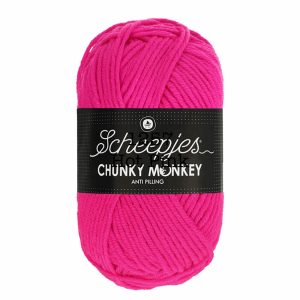 Scheepjes Chunky Monkey - 1257 Hot Pink