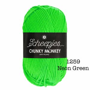 Scheepjes Chunky Monkey - 1259 Neon Green