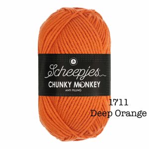 Scheepjes Chunky Monkey - 1711 Deep Orange