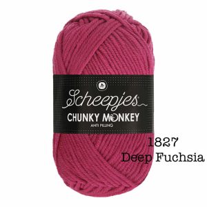 Scheepjes Chunky Monkey - 1827 Deep Fuchsia