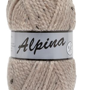 Lammy Yarns Alpina 6 - 410 Tweed Ecru