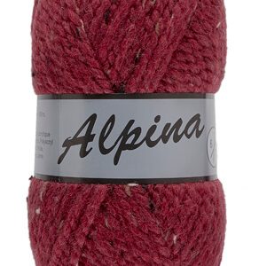 Lammy Yarns Alpina 6 - 440 Tweed Rood