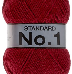 Lammy Yarns No 1 - 738 Donker Rood