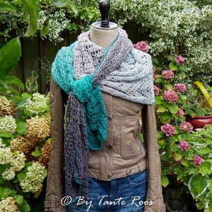 Haakpakket Chevron Whirly Rose