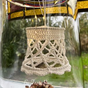 Haakpatroon mini Lampenkapjes