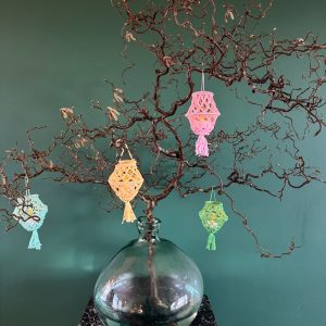 Haakpakket Mini Lantaarntjes pastelmix