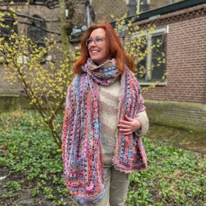 Haakpakket Olivia Sjaal