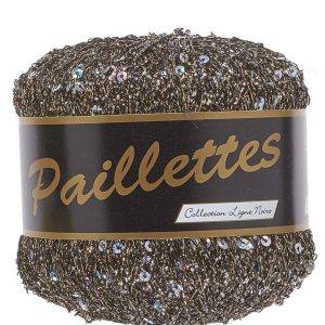 Lammy Yarns Paillettes - Bruin 414