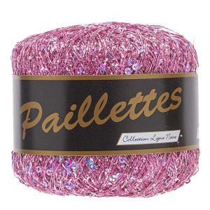 Lammy Yarns Paillettes - Roze 405