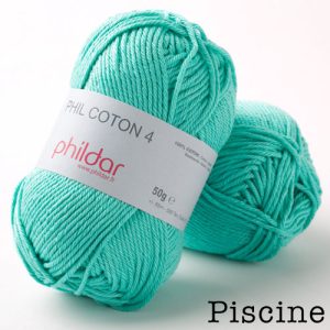 Phildar Phil Coton 4 - Piscine
