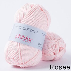 Phildar Phil Coton 4 - Rosee