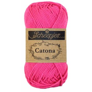 Scheepjes Catona 50gr - 114 Shocking Pink