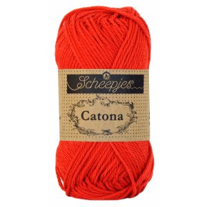 Scheepjes Catona 50gr - 115 Hot Red