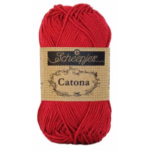 Scheepjes Catona 50gr - 192 Scarlet