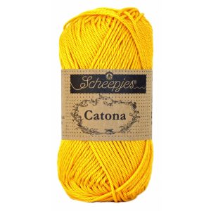 Scheepjes Catona 50gr - 208 Yellow Gold