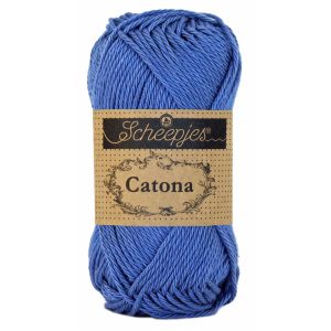 Scheepjes Catona 50gr - 261 Capri Blue