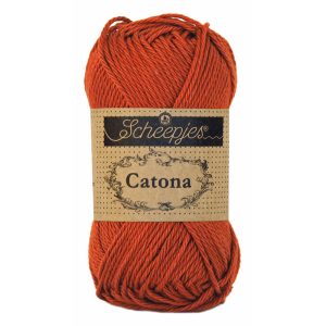 Scheepjes Catona 50gr - 388 Rust