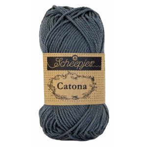 Scheepjes Catona 50gr - 393 Charcoal