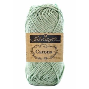 Scheepjes Catona 50gr - 402 Silver Green