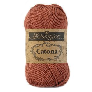 Scheepjes Catona 50gr - 504 Brick Red