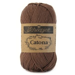 Scheepjes Catona 50gr - 507 Chocolate