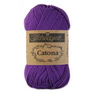 Scheepjes Catona 50gr - 521 Deep Violet