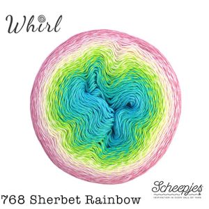Scheepjes Whirl - 768 Sherbert Rainbow