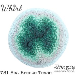 Scheepjes Whirl - 781 Sea Breeze Tease
