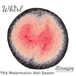 Scheepjes Whirl - 784 Watermelon Hell Raiser