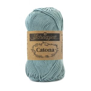 Scheepjes Catona 50gr - 528 Silver Blue